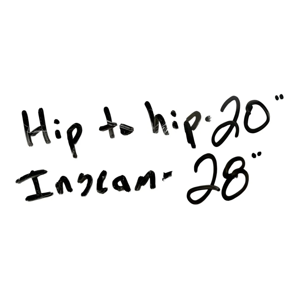 Figs measurements hip